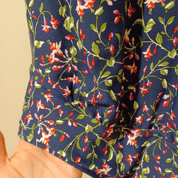 NWT Sea Angel Maternity One Piece Swimsuit Cherry Blossom Floral Print Stretch M - Picture 7 of 11